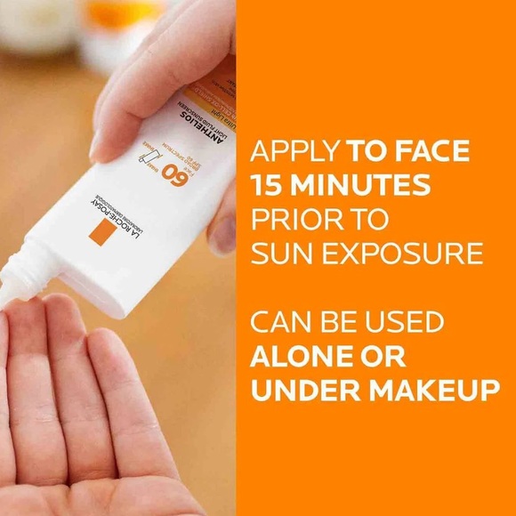 La Roche-Posay ANTHELIOS ULTRA LIGHT FLUID FACIAL SUNSCREEN SPF 60 50ml NIB - Picture 5 of 8